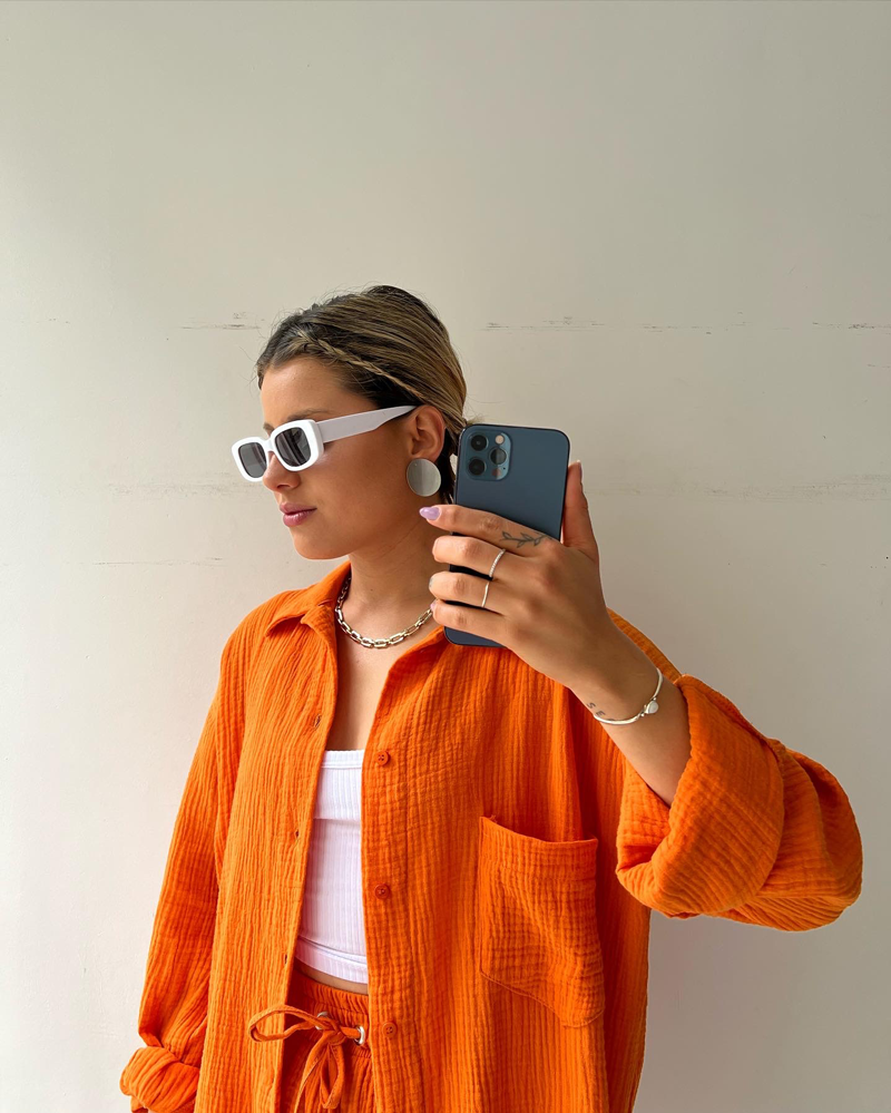 MRS. ALMA™ - Lässiges Baumwoll-Loungewear-Set