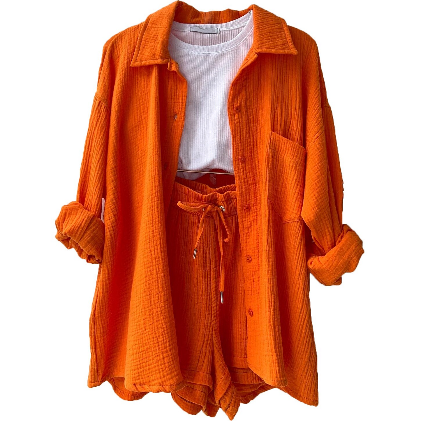 MRS. ALMA™ - Lässiges Baumwoll-Loungewear-Set